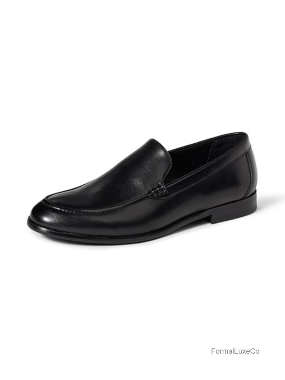 Men's Venetian Dress Loafers Memory Foam Faux Calfskin Slip-On Shoes